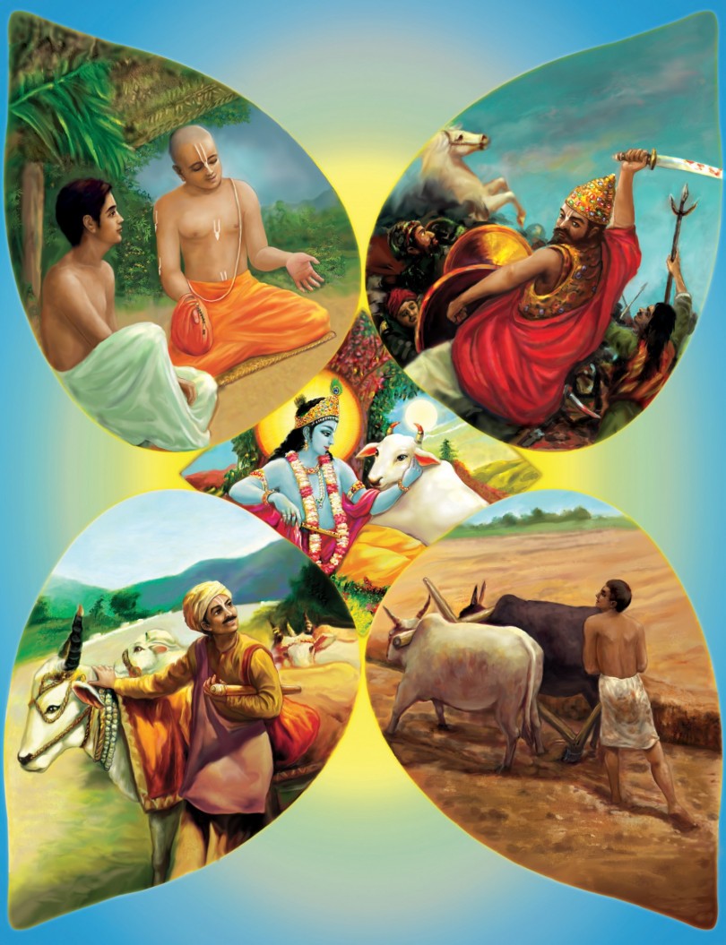 romapada swami on relationship between krishna and dharma
